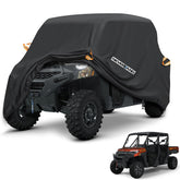 NEVERLAND cover front view showing full vehicle protection and weather resistance
