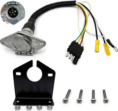 NEW SUN front view of adapter mounted showing secure hitch connection and reliability