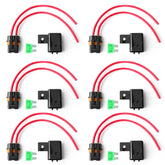 Newdeli front packaging showing 6-pack and 30A fuses protecting circuits