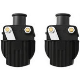 NEWHOW front view of two canister coils showing fit and terminals for reliable ignition