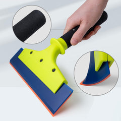 NEWISHTOOL close-up of beveled squared blade showing precise pressure control