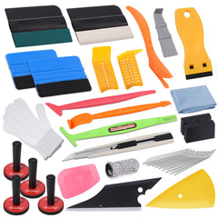 NEWISHTOOL front kit layout showing all applicators and tools for fast installs