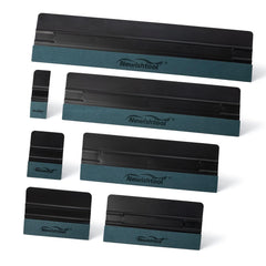 NEWISHTOOL front packaging showing all seven vinyl squeegees and kit benefits