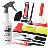 NEWISHTOOL kit layout showing all tools for complete tint installs and faster workflow