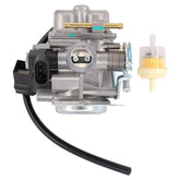 NewYall carburetor front view showing clean ports and bolt pattern, ensuring easy fit