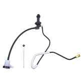 NewYall clutch master cylinder front view showing ports and body for reliable replacement