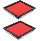 NewYall front packaging for Infiniti models showing two filters and fit benefit