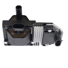 NewYall ignition assembly mounted beside a tape measure for size and fit reference