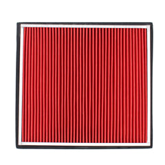 NewYall air filter installed in Infiniti engine bay demonstrating easy replacement benefit