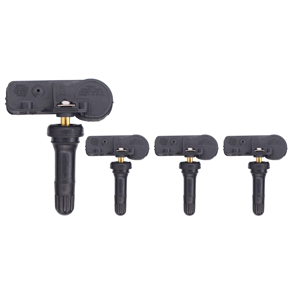 NewYall TPMS front packaging showing four sensors and model info for easy identification