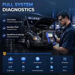 NEXAS NL102 screen displaying live engine data to monitor performance in real time