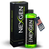 Nexgen bottle front 16oz showing label and clear product benefit