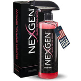 Nexgen front label on 16oz spray showing product name and use benefits