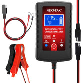 NEXPEAK front view of compact charger showing ports and casing for convenient storage