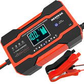 NEXPEAK front view of charger showing ports and casing for easy storage