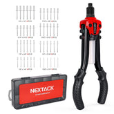 NEXTACK NT300 kit front view showing organized case and rivets for quick selection