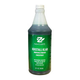 nextzett Kristall Klar front bottle showing label and volume, highlights concentrated efficiency