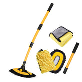NEZENO kit front packaging showing included brush, mitt and towel for complete washes