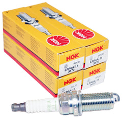 NGK 3672 LFR6A-11 front packaging showing OEM-quality and four-pack benefit