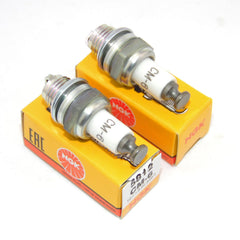 NGK 5812 CM-6 spark plug front view showing part details and reliable ignition