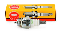 NGK BPM8Y close-up of electrode highlighting reliable spark performance