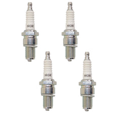 NGK front packaging view showing four BPR5ES plugs, dependable ignition replacement