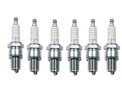 NGK BPR5ES packaging front view showing six genuine plugs and clear part labeling
