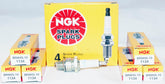 NGK BR8HS-10 front packaging showing part number and six-pack benefit