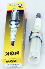 NGK G-Power LFR6CGP electrode detail showing tip design for reliable ignition performance