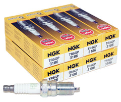 NGK G‑Power Platinum front packaging showing eight plugs and brand for easy identification
