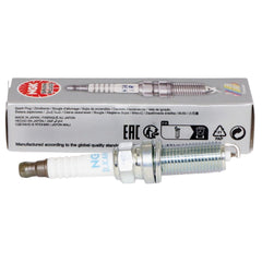NGK ILKAR8H6 single plug close-up highlighting durable iridium tip benefit