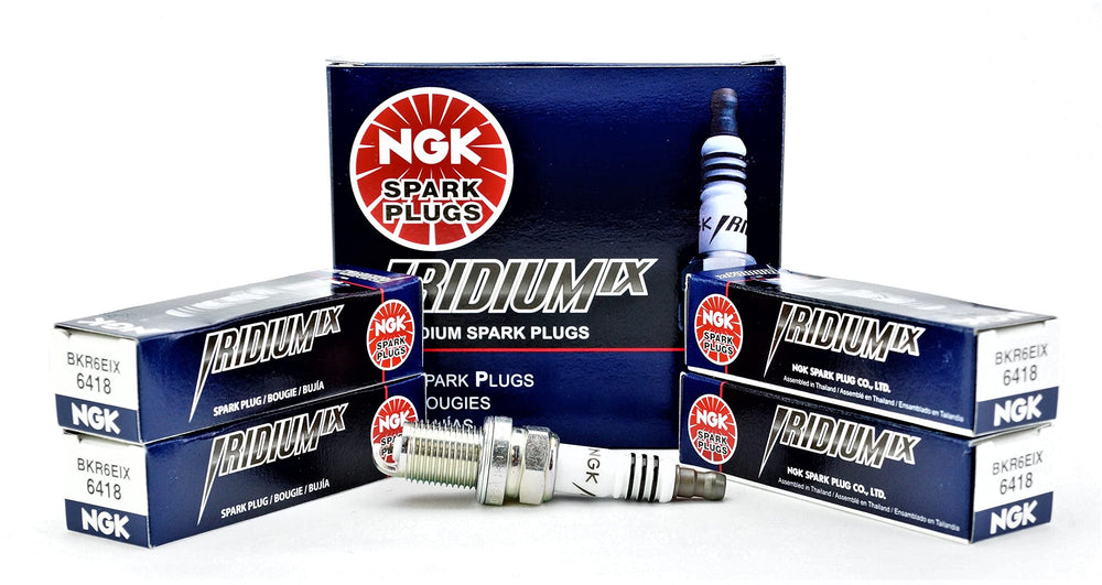 NGK front packaging showing iridium plug set and reliable OEM quality