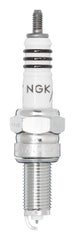 NGK iridium IX close-up of 0.6 mm center electrode highlighting durability
