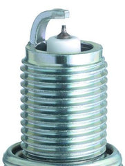 NGK close-up iridium electrode detail highlighting longevity and stable spark benefit
