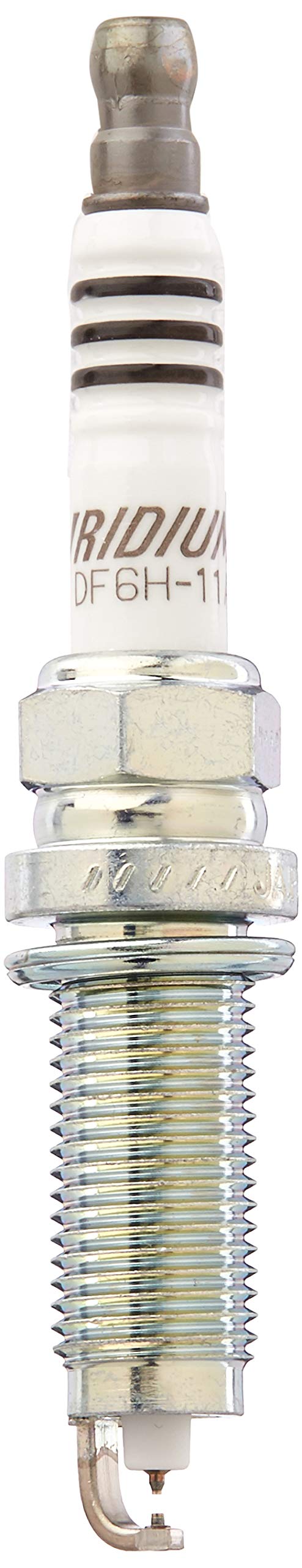 NGK laser iridium 4-pack front view showing original packaging and part number for easy identification and genuine quality