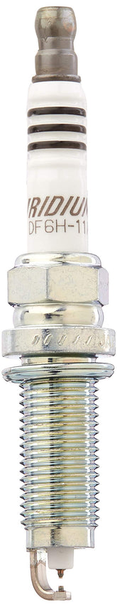 NGK laser iridium 4-pack front view showing original packaging and part number for easy identification and genuine quality