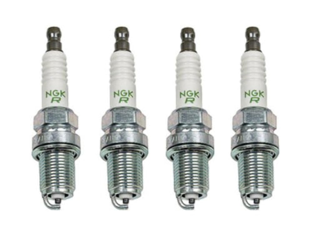NGK LFR4A-E front packaging showing genuine NGK parts and easy identification benefit