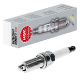 NGK LKAR8AI-9 front packaging showing part number and benefit of reliable fit