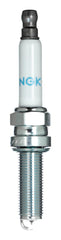 NGK close-up of iridium center electrode tip, highlighting durable precise spark