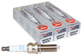 NGK LMAR9AI8D front view showing three-pack packaging and part labeling for easy identification