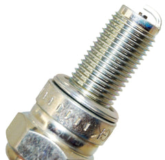 NGK spark plug seated in engine socket illustrating correct fit and easy installation benefit