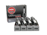NGK R5671A-9 front packaging showing pack of four and brand for easy identification