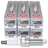 NGK packaging front shows brand and six‑pack, ensures correct OEM replacement
