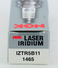 NGK close-up of electrode detail highlighting durable construction