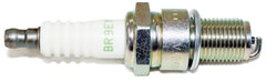 NGK v-cut electrode detail showing spark focus for faster ignitability