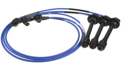NGK wires installed on a Toyota engine demonstrating correct routing and reliable spark delivery