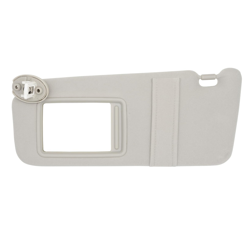 NHILES driver sun visor front view showing exact fit and finish