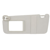 NHILES driver sun visor front view showing exact fit and finish