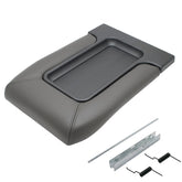 NHILES front view center console lid showing fit and dark gray finish benefit: restores appearance