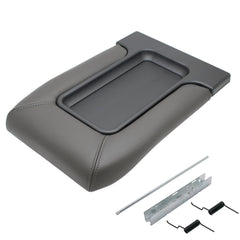 NHILES front view center console lid showing fit and dark gray finish benefit: restores appearance